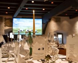 25. Regionales Kochfestival: Festliche Dekoration