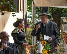 Hoffest Eröffnungsrede Rudolf Buehler.